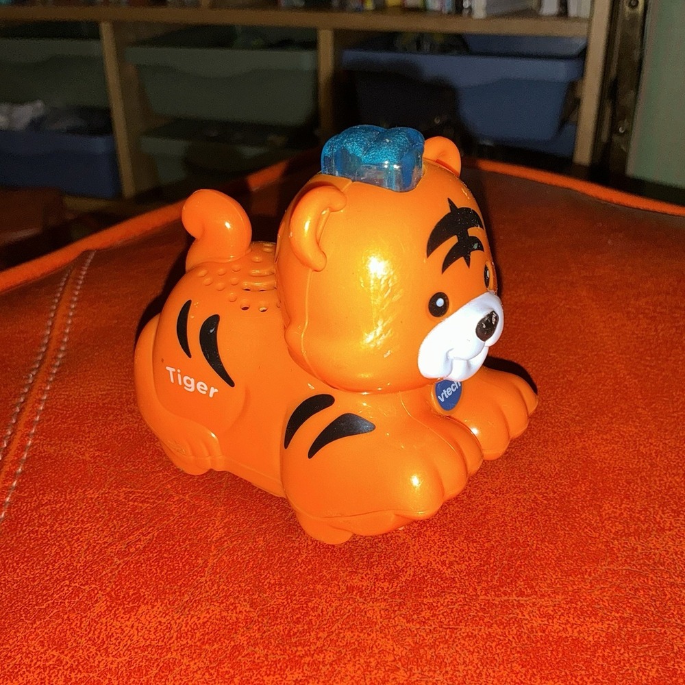 VTech Go! Go! Smart Wheels Tyrone the Tiger Zoo Animal Lights Sound Music